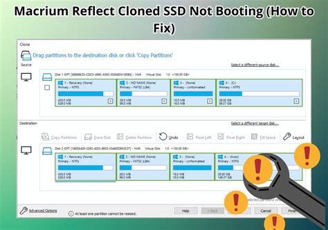 gpt disk not booting after clone|repairing disk errors after clone.